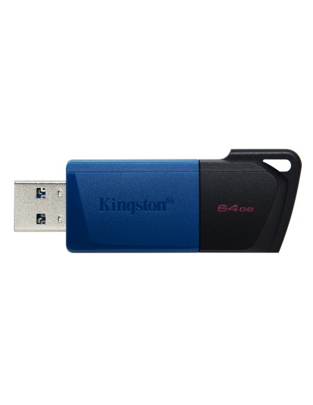 DataTraveler Exodia M unidad flash USB 64 GB USB tipo A 3.2 Gen 1 (3.1 Gen 1) Negro, Azul