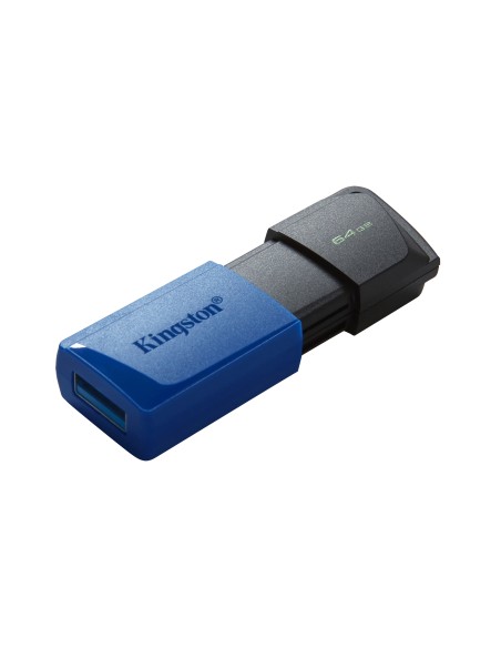 DataTraveler Exodia M unidad flash USB 64 GB USB tipo A 3.2 Gen 1 (3.1 Gen 1) Negro, Azul