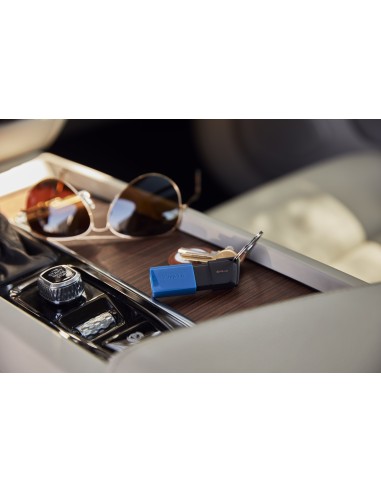 DataTraveler Exodia M unidad flash USB 64 GB USB tipo A 3.2 Gen 1 (3.1 Gen 1) Negro, Azul