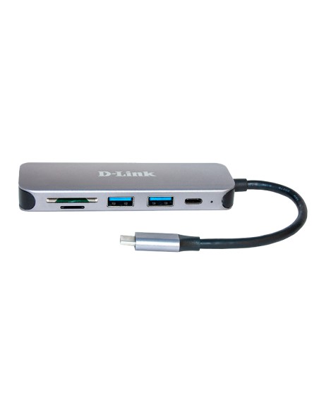 DUB-2325 base para portátil y replicador de puertos USB Tipo C Gris