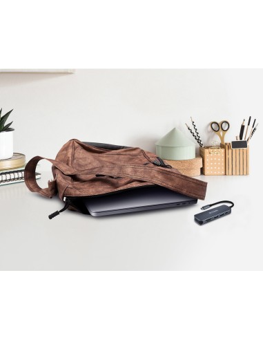 DUB-2325 base para portátil y replicador de puertos USB Tipo C Gris