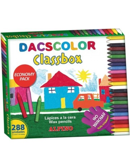 PACK 288 CERAS DACSCOLOR SEMIBLANDAS