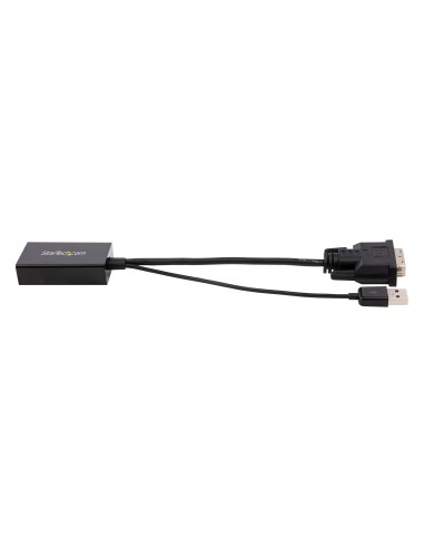 Adaptador DVI a DisplayPort Alimentado por USB - Conversor DVI a DisplayPort - Convertidor DVI-D a DP - 1920x1200