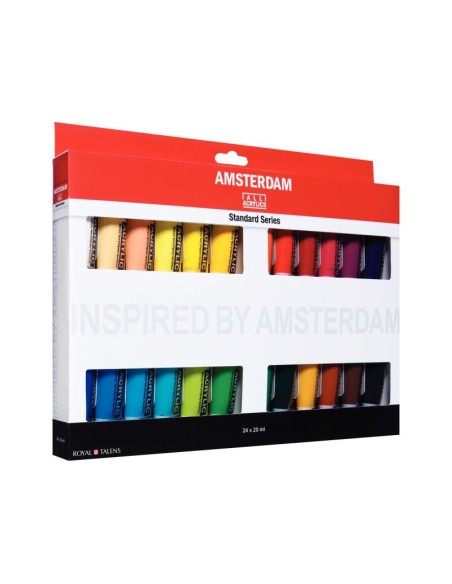 17820424 pintura para manualidades Pintura acrílica 20 ml 24 pieza(s)