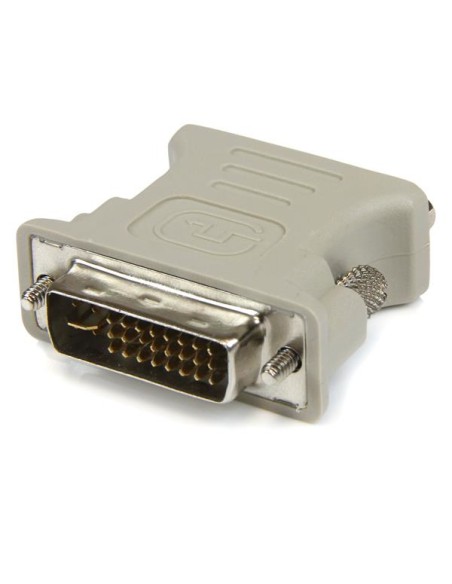 Adaptador Conversor DVI-I a VGA - DVI-I Macho - HD15 Hembra - Blanco