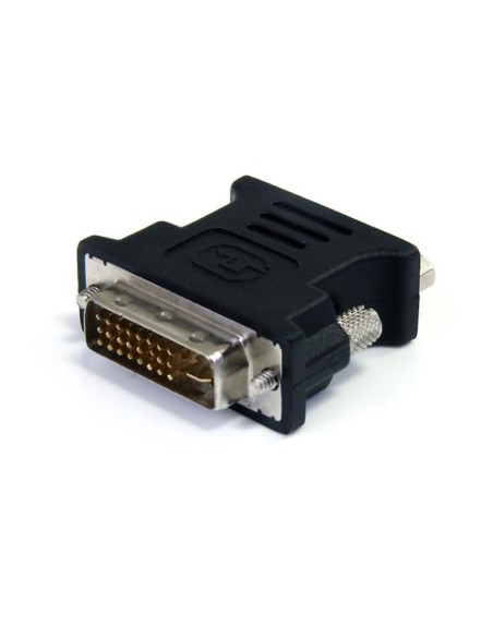 Adaptador Conversor DVI-I a VGA - DVI-I Macho - HD15 Hembra - Negro