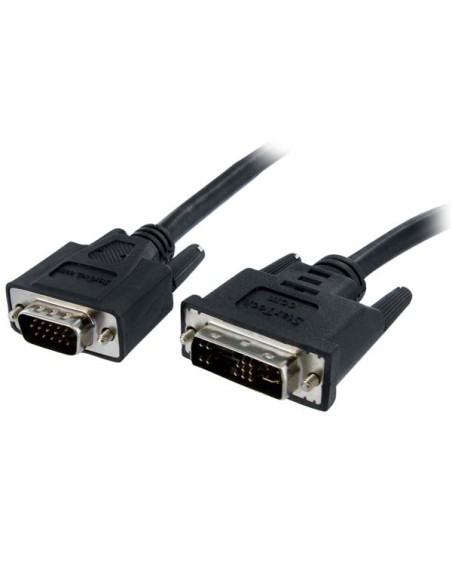 Cable de 1m de DVI-A a VGA Macho a Macho - Analógico Análogo Adaptador de Monitor Pantalla