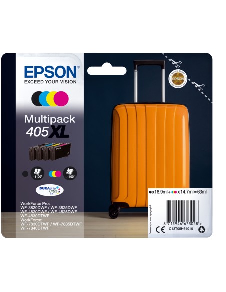 Multipack 4-colours 405XL DURABrite Ultra Ink
