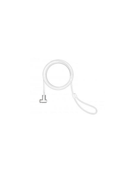 CL15W cable antirrobo Plata, Blanco