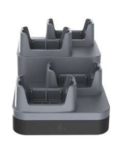 CRD-WS1X3-4SC-01 cargador de dispositivo móvil Negro, Gris Corriente alterna Interior