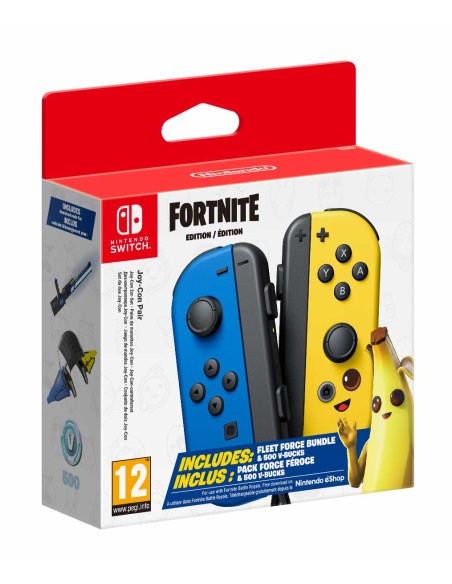Switch Joy-Con L/R Fortnite Fleet Force Bundle Azul, Amarillo Bluetooth Gamepad Analógico/Digital Nintendo Switch