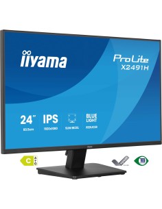 ProLite X2491H-B1 pantalla para PC 60,5 cm (23.8") 1920 x 1080 Pixeles Full HD LCD Negro