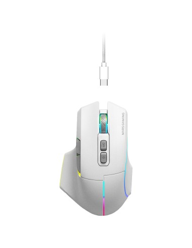 MMWVECTORW ratón Juego mano derecha RF Wireless + Bluetooth + USB Type-A Óptico 12000 DPI