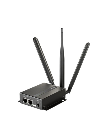 DWM-313 router inalámbrico Gigabit Ethernet 4G Negro