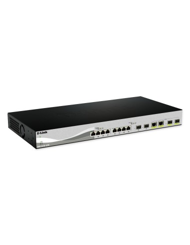 DXS-1210-12SC/E switch Gestionado L2 10G Ethernet (100/1000/10000) 1U Negro, Plata