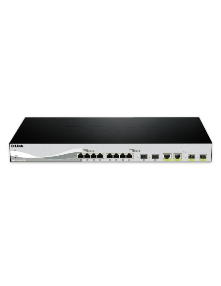 DXS-1210-12SC/E switch Gestionado L2 10G Ethernet (100/1000/10000) 1U Negro, Plata