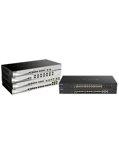 DXS-1210-16TC/E switch Gestionado L2 10G Ethernet (100/1000/10000) Gris