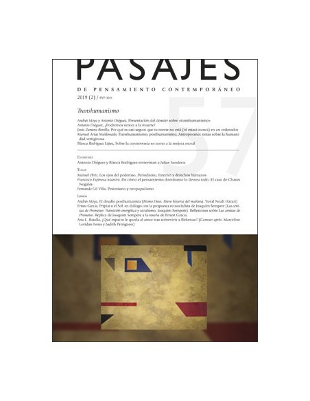 Pasajes de pensamiento contemporaneo