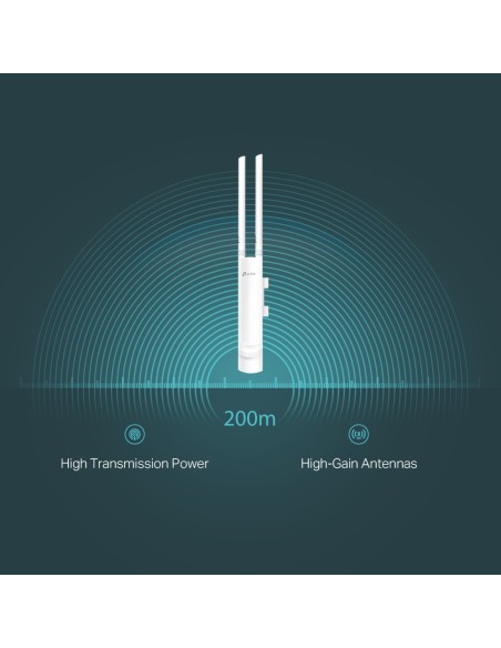 EAP113-Outdoor 300 Mbit/s Blanco Energía sobre Ethernet (PoE)