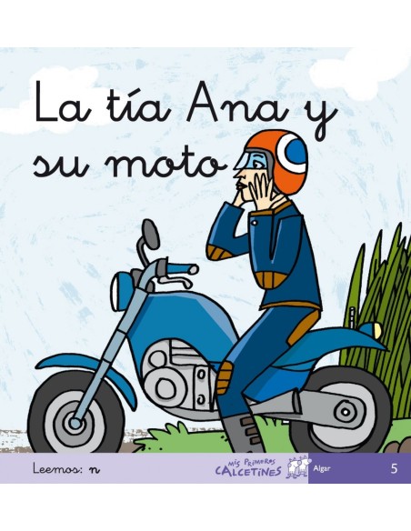 5TIA ANA Y SU MOTO LAMIS PRIMEROS CALCETINES