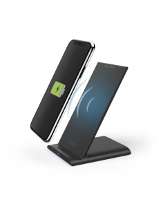 QI-FC10S Smartphone Negro USB Cargador inalámbrico Carga rápida Interior