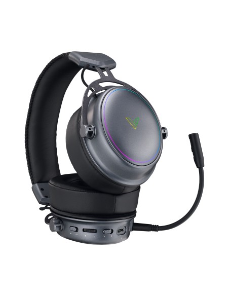 VH800 Auriculares True Wireless Stereo (TWS) Diadema Juego USB Tipo C Bluetooth Negro, Gris