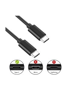 EC1036 cable USB 1,8 m USB 2.0 USB C Negro 2