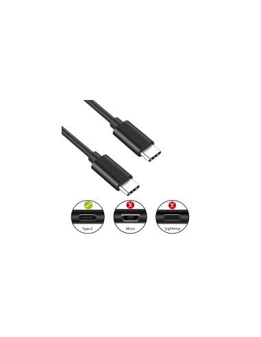EC1036 cable USB 1,8 m USB 2.0 USB C Negro