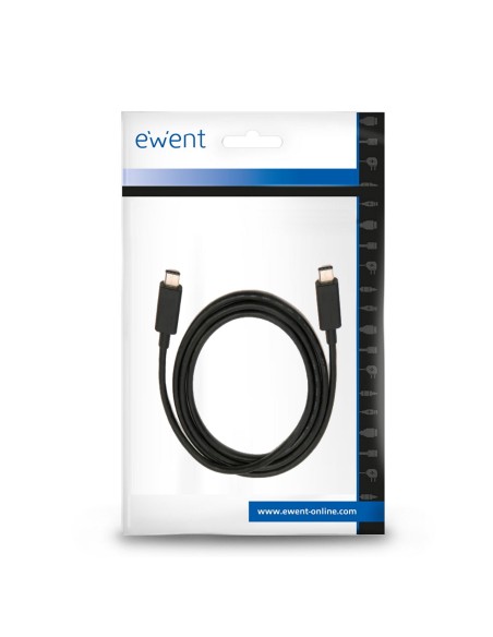 EC1045 cable USB 1 m USB 3.2 Gen 2 (3.1 Gen 2) USB C Negro