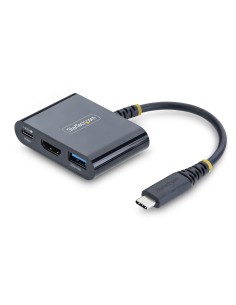 Dock Hub Multipuertos USB Tipo C a HDMI - Adaptador Multipuertos USB-C a HDMI - Carga de 140W - Hub Ladrón USB de 5Gbps - HDMI 4