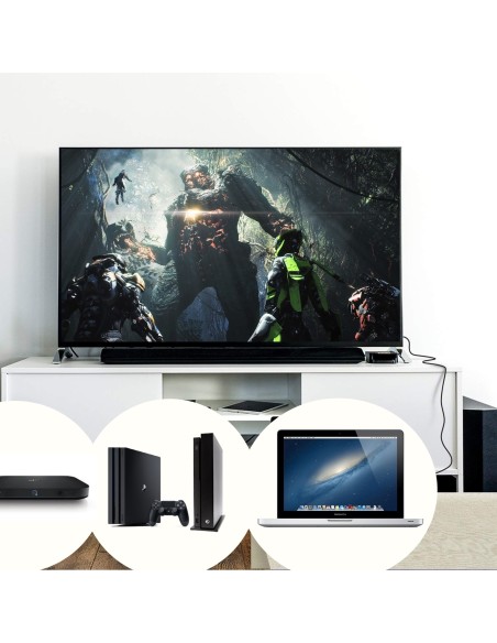 EC1348 cable HDMI 5 m HDMI tipo A (Estándar) Negro