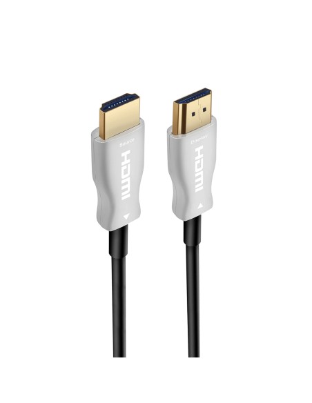 EC1357 HDMI, 30 m cable HDMI HDMI tipo A (Estándar) Negro, Plata