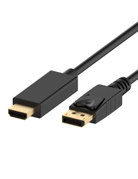 EC1432 adaptador de cable de vídeo 3 m DisplayPort HDMI tipo A (Estándar) Negro