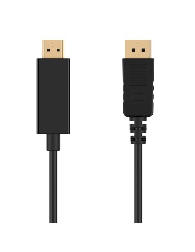 EC1432 adaptador de cable de vídeo 3 m DisplayPort HDMI tipo A (Estándar) Negro