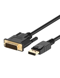 EC1441 adaptador de cable de vídeo 1,8 m DisplayPort DVI-D Negro