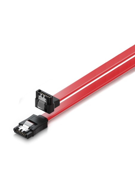 EC1514 cable de SATA 0,5 m SATA 7-pin Negro, Rojo