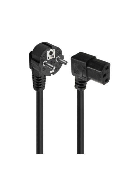 EC1910 cable de transmisión Negro 1,8 m C13 acoplador Enchufe tipo F
