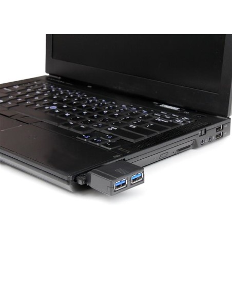 Tarjeta Adaptador ExpressCard/34 USB 3.0 SuperSpeed de 2 Puertos con UASP