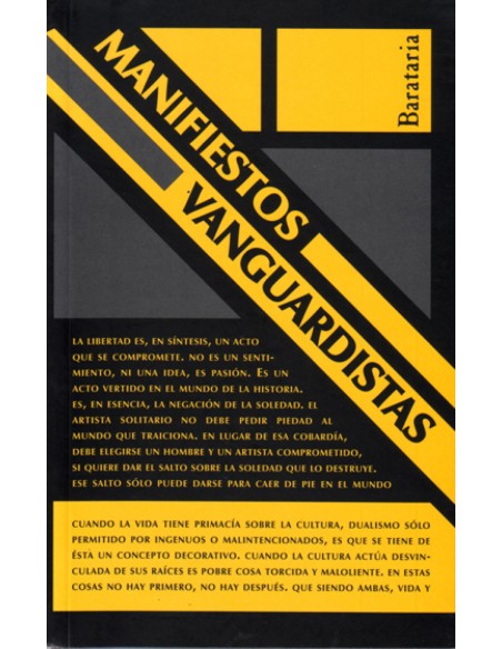 Manifiestos vanguardistas