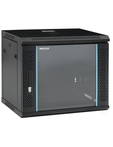PHO 2109 armario rack 9U Bastidor de pared Negro