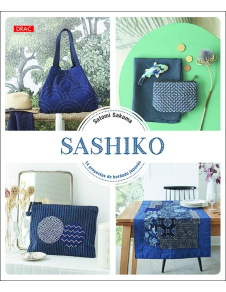 SASHIKO 14 PROYECTOS DE BORDADO JAPONES