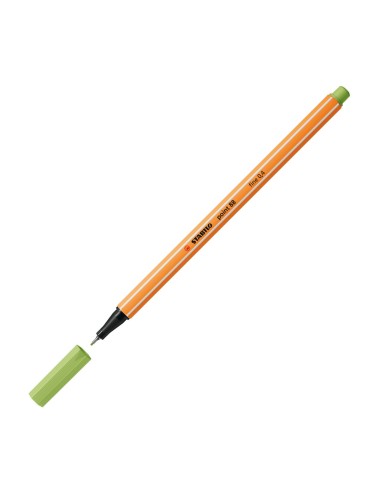 point 88 rotulador Fino Beige, Azul, Verde, Verde claro, Naranja, Pastel, Melocotón, Violeta, Amarillo 12 pieza(s)