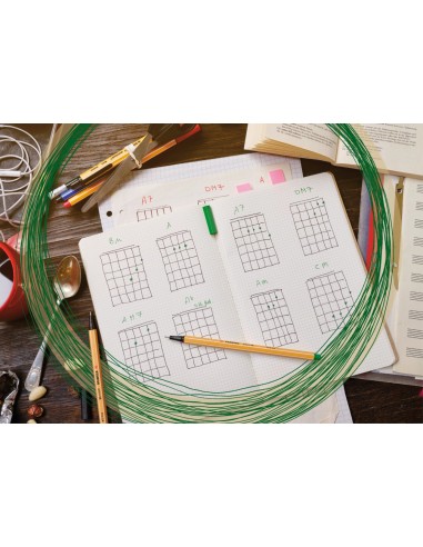 point 88 rotulador Fino Beige, Azul, Verde, Verde claro, Naranja, Pastel, Melocotón, Violeta, Amarillo 12 pieza(s)