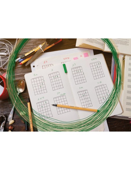 point 88 rotulador Fino Beige, Azul, Verde, Verde claro, Naranja, Pastel, Melocotón, Violeta, Amarillo 12 pieza(s)