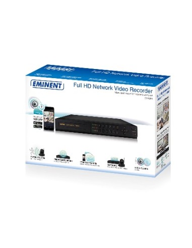 EM6304 Grabadore de vídeo en red (NVR) Negro