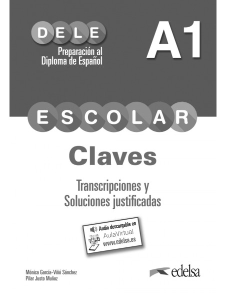 Preparacion al DELE escolar A1 Libro de claves y trancripciones