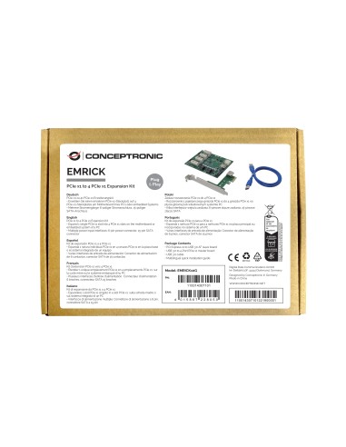EMRICK10G tarjeta y adaptador de interfaz Interno PCIe