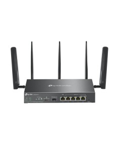 Omada ER706W-4G router inalámbrico Gigabit Ethernet Doble banda (2,4 GHz / 5 GHz) Negro