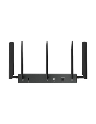 Omada ER706W-4G router inalámbrico Gigabit Ethernet Doble banda (2,4 GHz / 5 GHz) Negro