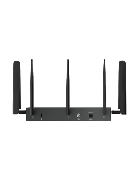 Omada ER706W-4G router inalámbrico Gigabit Ethernet Doble banda (2,4 GHz / 5 GHz) Negro